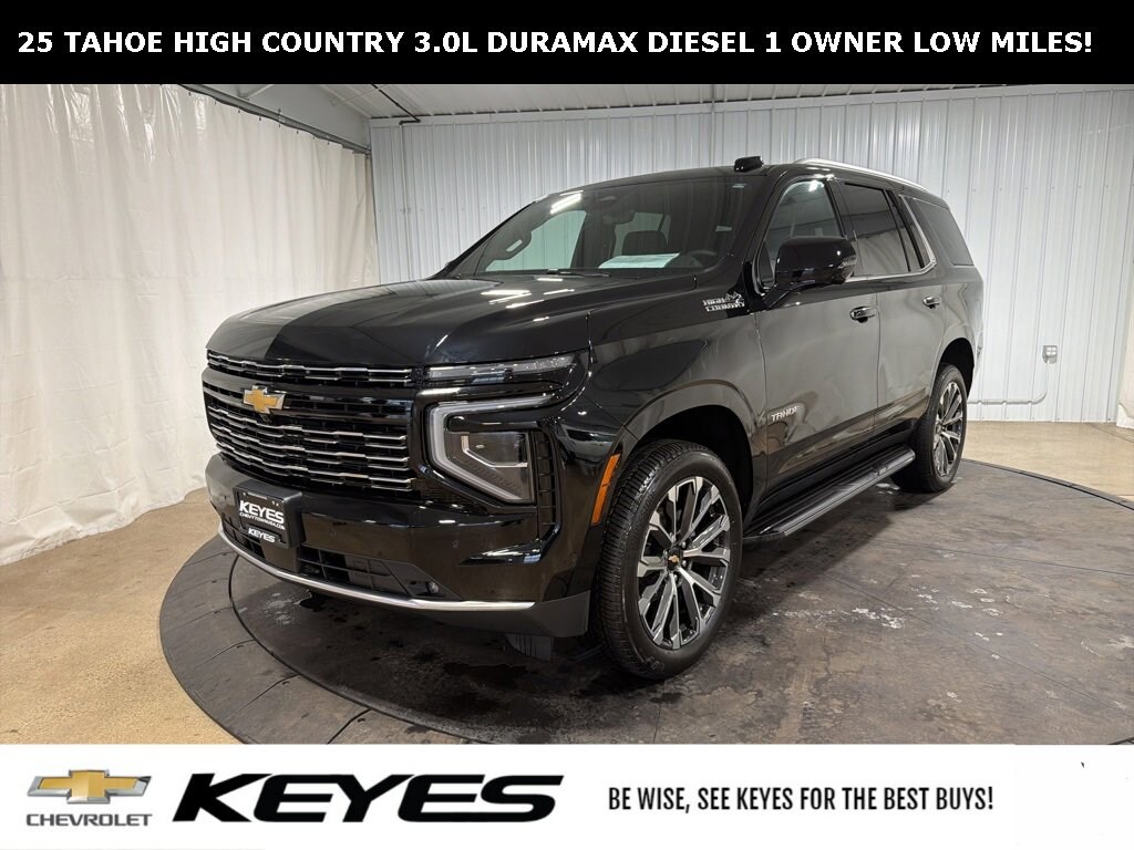 Used 2025 Chevrolet Tahoe High Country SUV