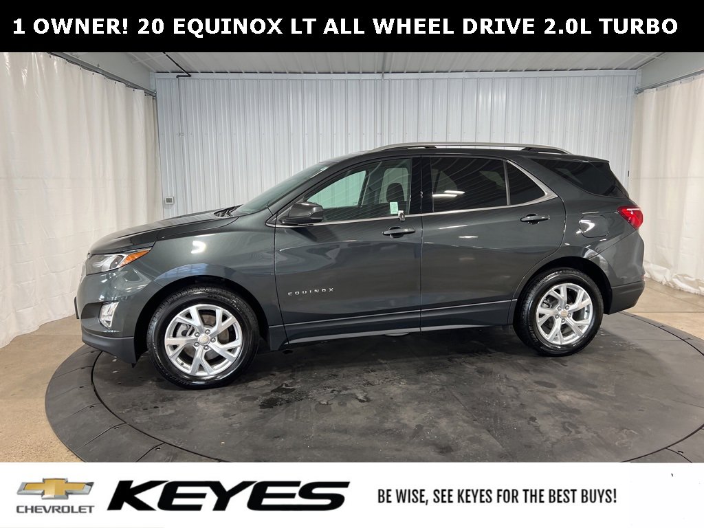 Used 2020 Chevrolet Equinox LT with VIN 3GNAXVEX1LS605815 for sale in Menomonie, WI