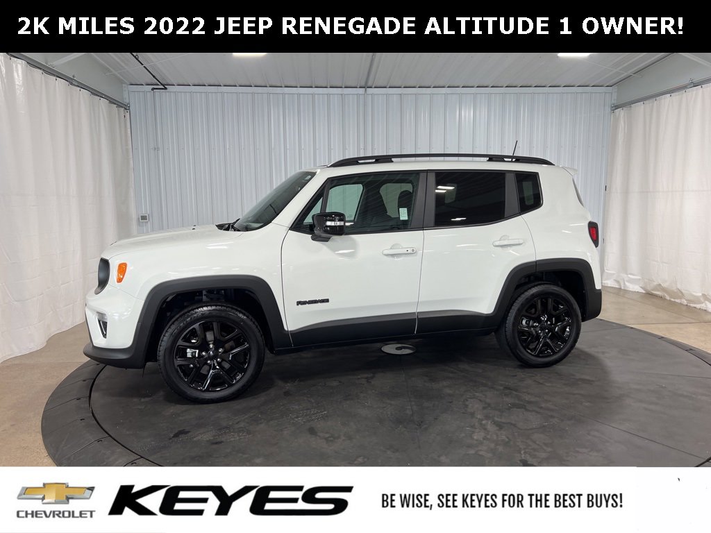 Used 2022 Jeep Renegade Altitude with VIN ZACNJDE1XNPN83736 for sale in Menomonie, WI