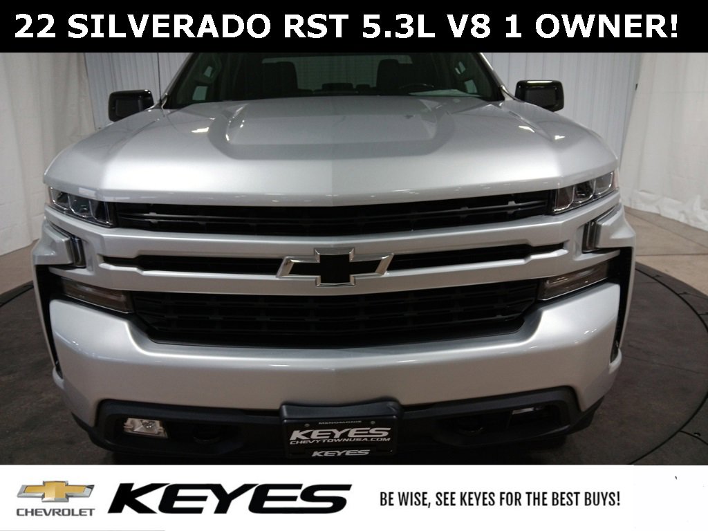 Used 2022 Chevrolet Silverado 1500 Limited RST with VIN 1GCUYEED6NZ113313 for sale in Menomonie, WI