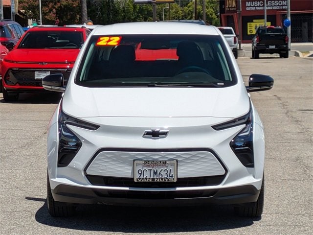 Used 2022 Chevrolet Bolt EV LT with VIN 1G1FW6S00N4124187 for sale in Los Angeles, CA