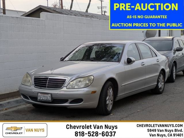 2003 Mercedes-Benz S-Class S500