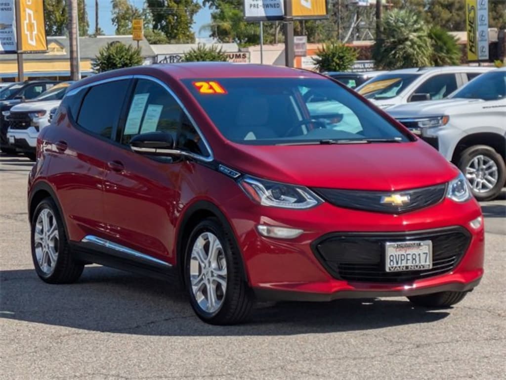 Used 2021 Chevrolet Bolt EV LT Car