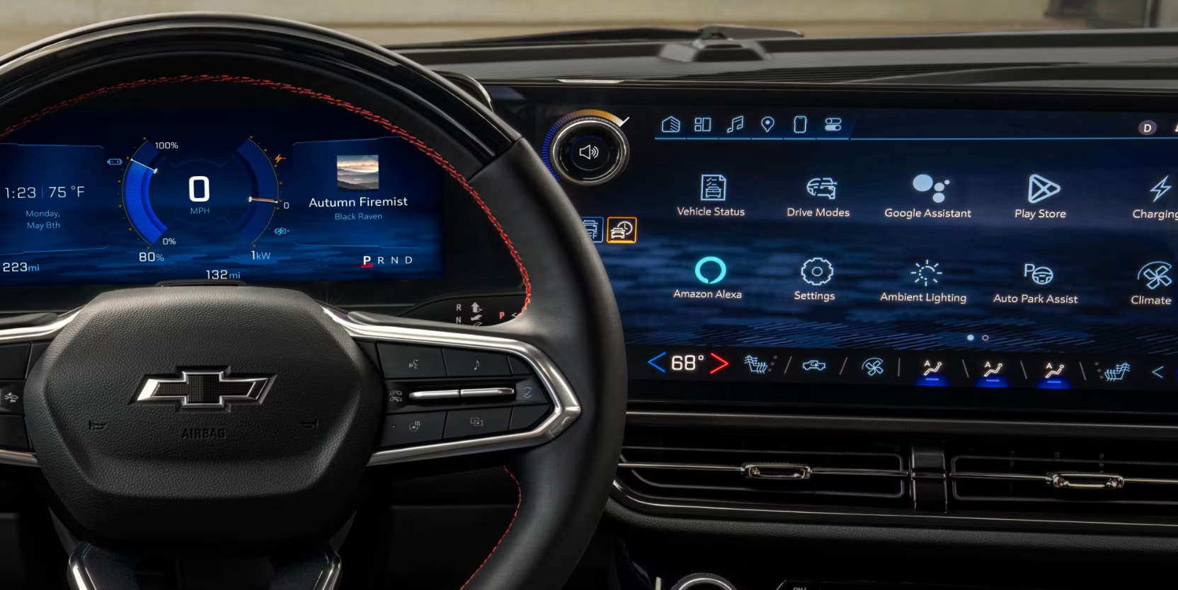 2025 Chevrolet Equinox EV dash