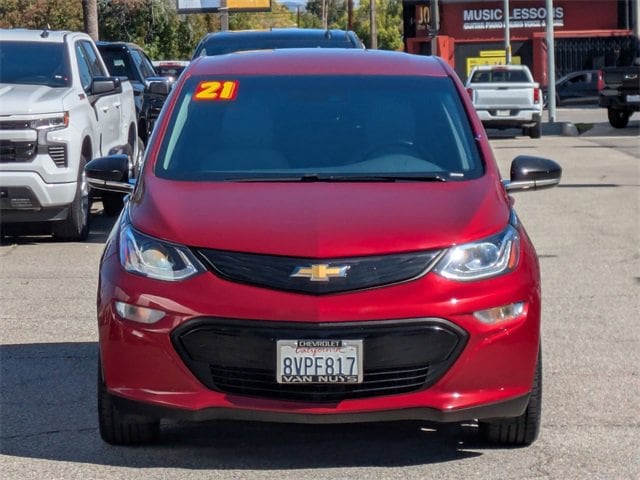 Used 2021 Chevrolet Bolt EV LT with VIN 1G1FY6S01M4102725 for sale in Los Angeles, CA
