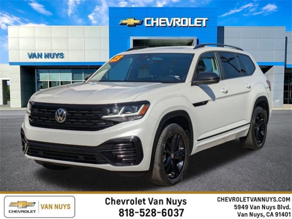 Used 2023 Volkswagen Atlas 3.6L V6 SEL R-Line Black