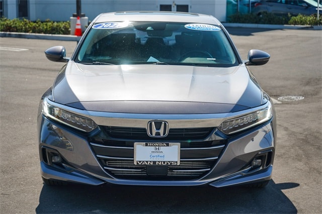 Used 2021 Honda Accord EX-L with VIN 1HGCV1F57MA113677 for sale in Van Nuys, CA