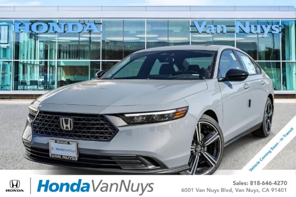New 2026 Honda Accord Hybrid Sport Sedan