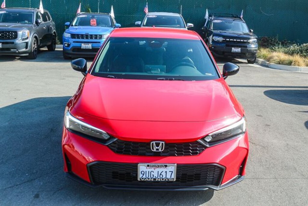 Certified 2025 Honda Civic Sport Hatchback