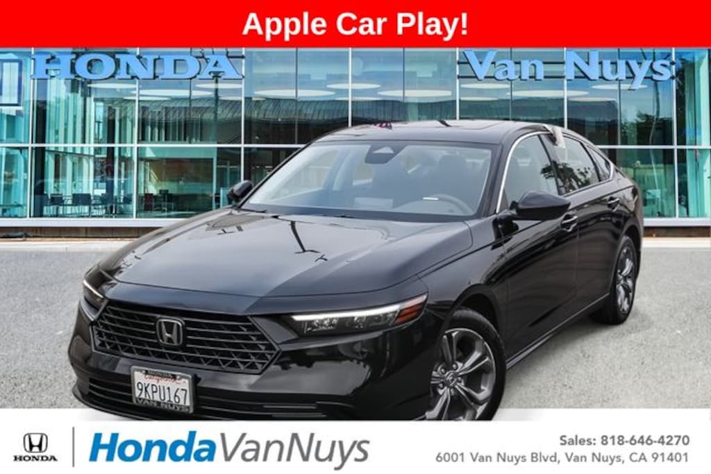 Certified 2024 Honda Accord EX Sedan