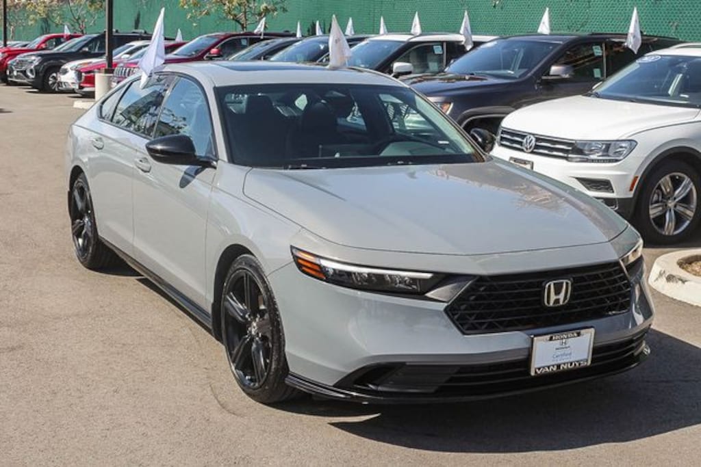 Certified 2024 Honda Accord Hybrid Sport-L Sedan