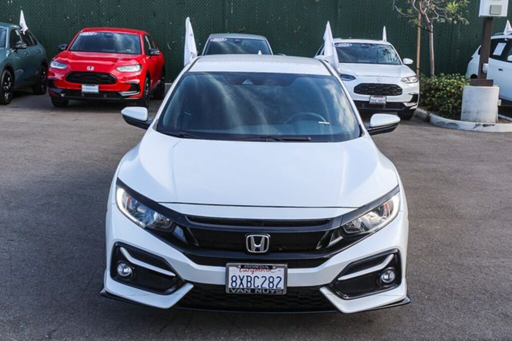 Certified 2021 Honda Civic Sport Hatchback