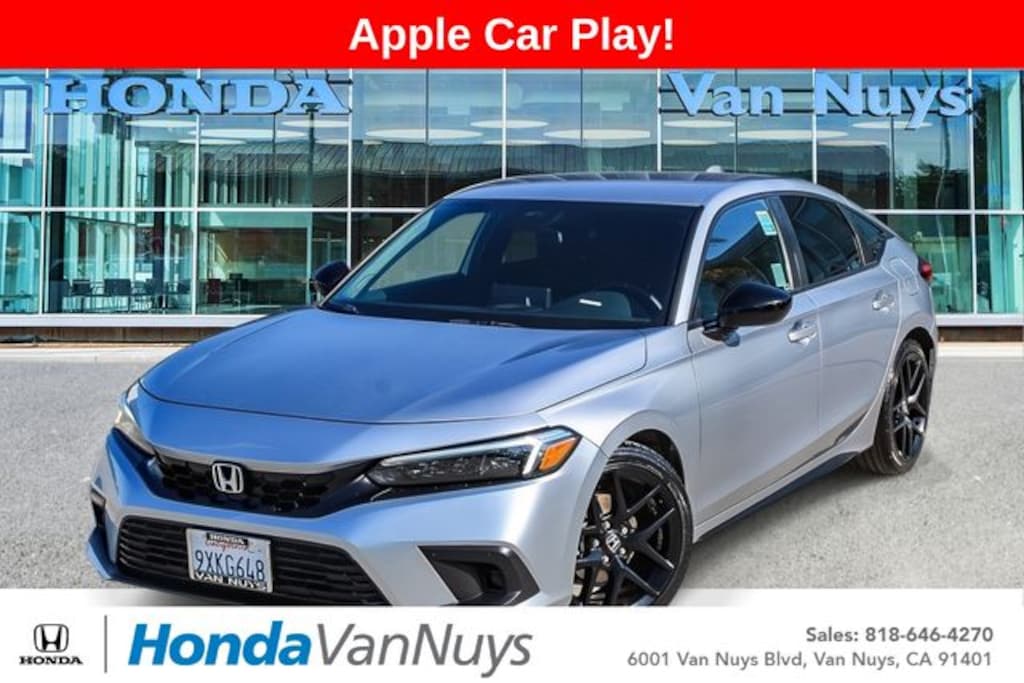 Certified 2022 Honda Civic Sport Hatchback