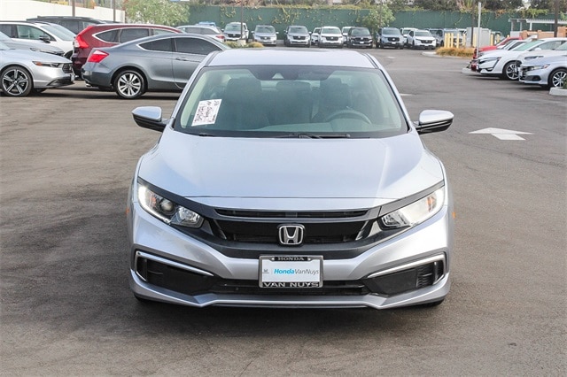 Used 2020 Honda Civic LX with VIN 2HGFC2F67LH600296 for sale in Van Nuys, CA