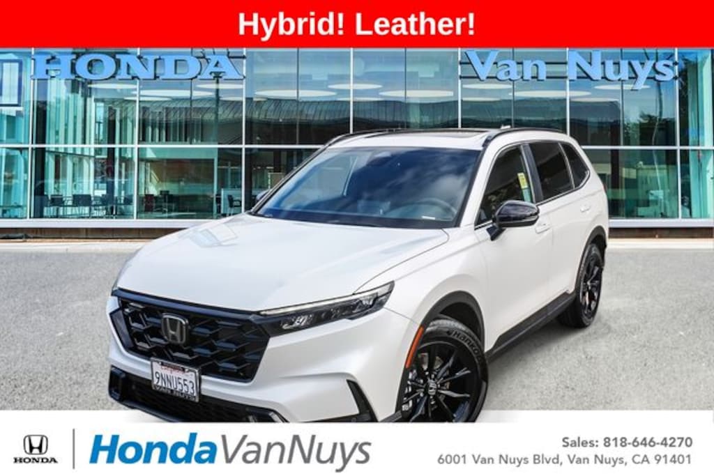 Certified 2025 Honda CR-V Hybrid Sport-L SUV