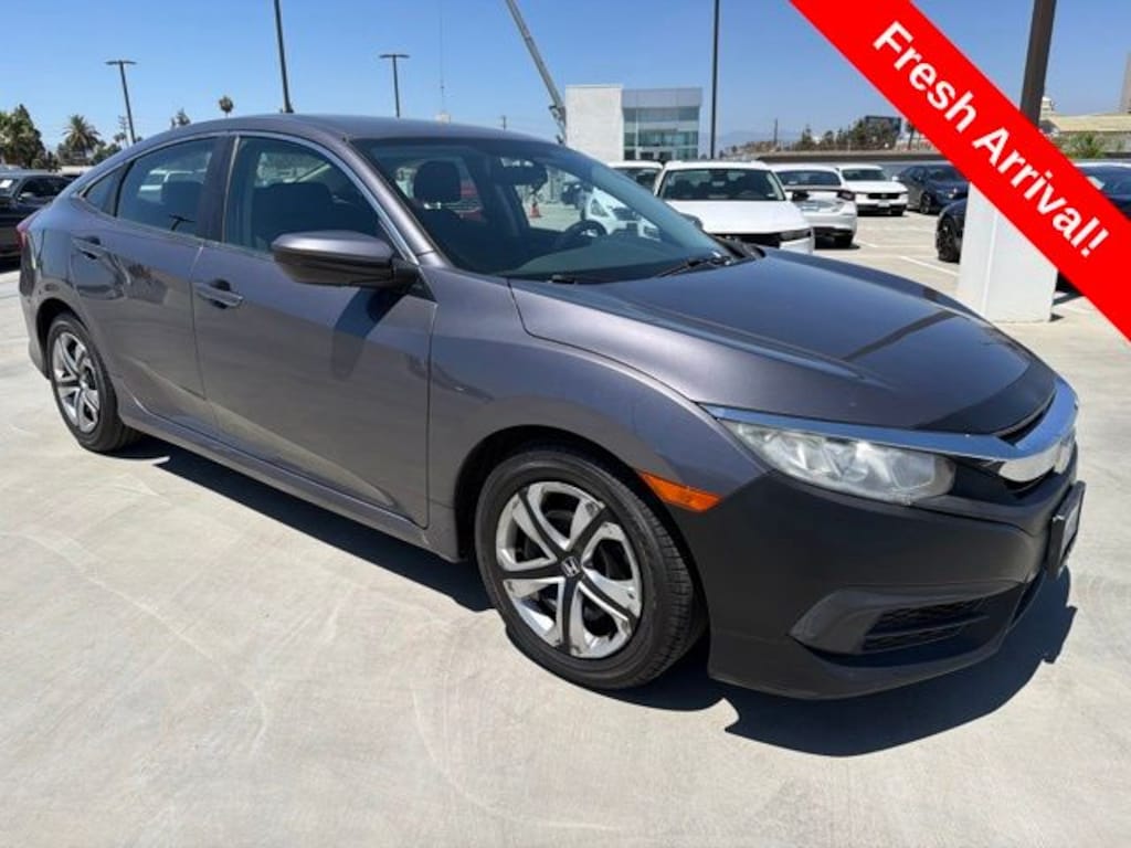 Used 2017 Honda Civic LX Sedan