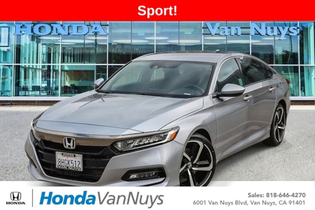 Certified 2018 Honda Accord Sport Sedan