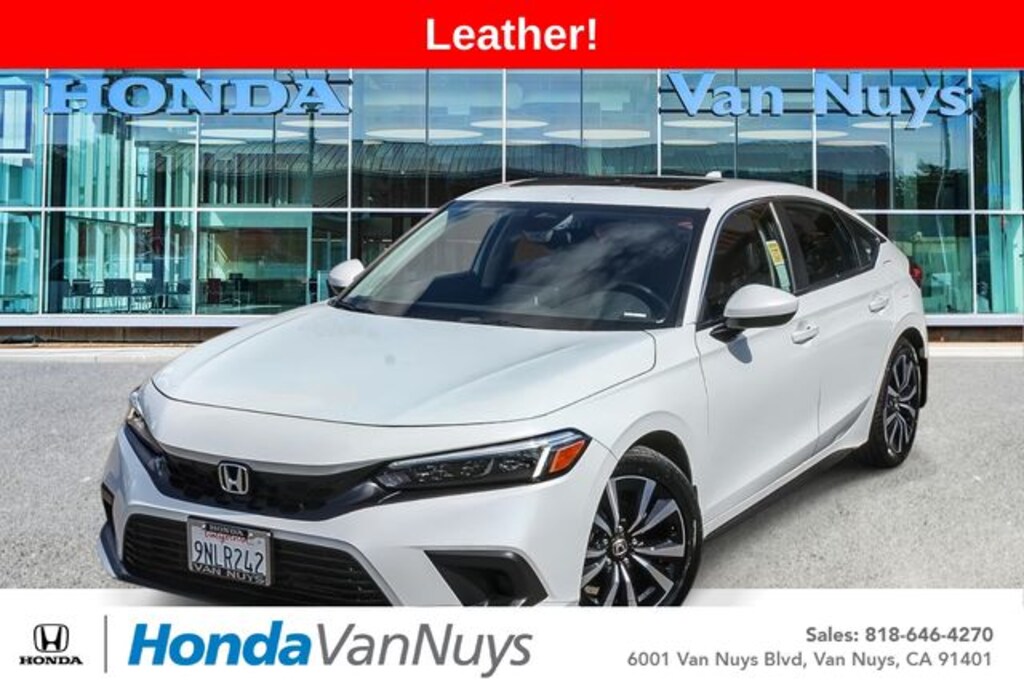 Certified 2024 Honda Civic EX-L Hatchback
