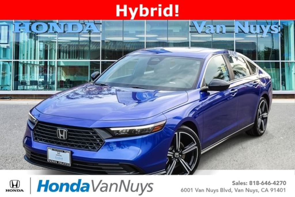 Certified 2024 Honda Accord Hybrid Sport Sedan