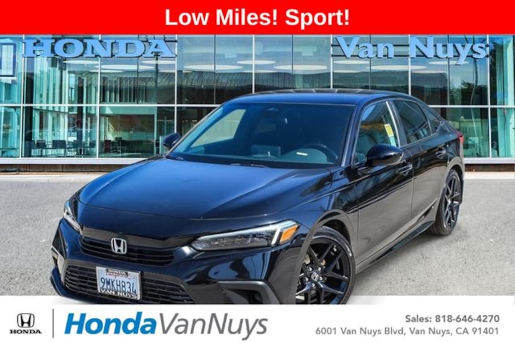 Certified 2024 Honda Civic Sport Sedan