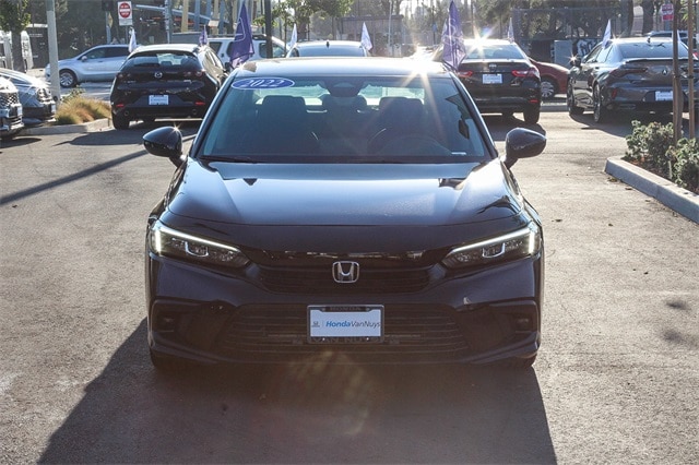 Used 2022 Honda Civic LX with VIN 2HGFE2F22NH526943 for sale in Van Nuys, CA