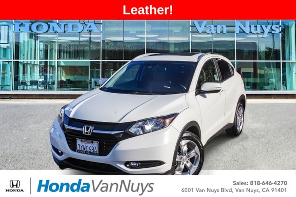 Certified 2017 Honda HR-V EX-L SUV