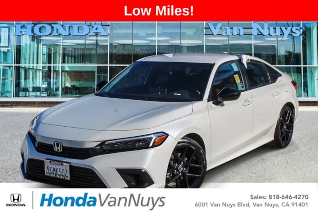 Certified 2023 Honda Civic Sport Sedan