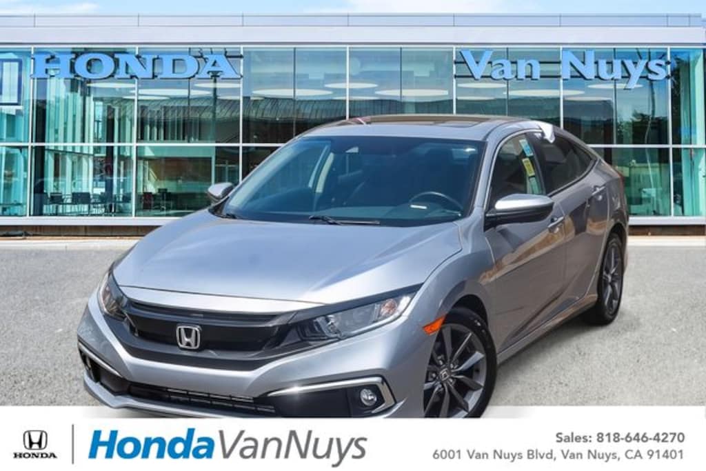 Used 2020 Honda Civic EX-L Sedan