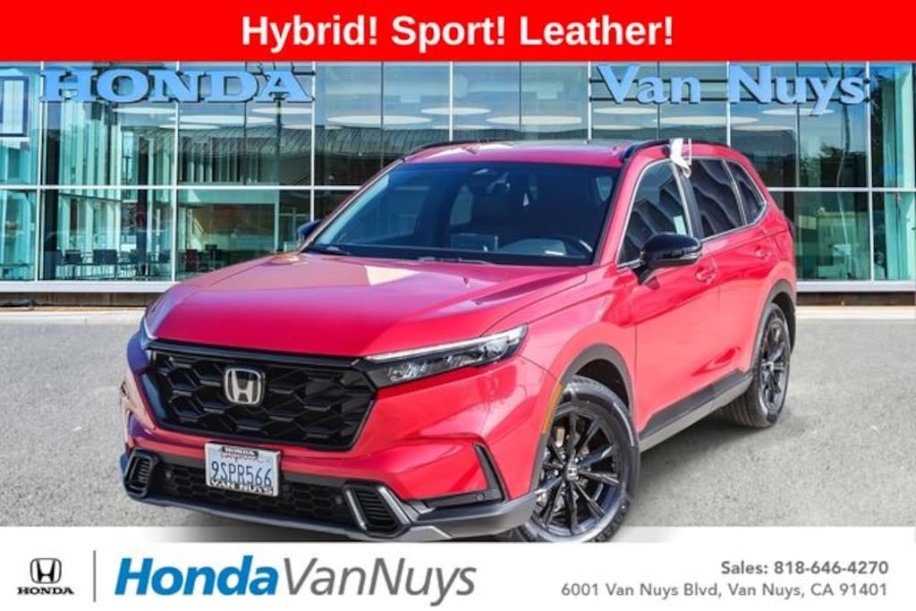 Certified 2025 Honda CR-V Hybrid Sport-L SUV