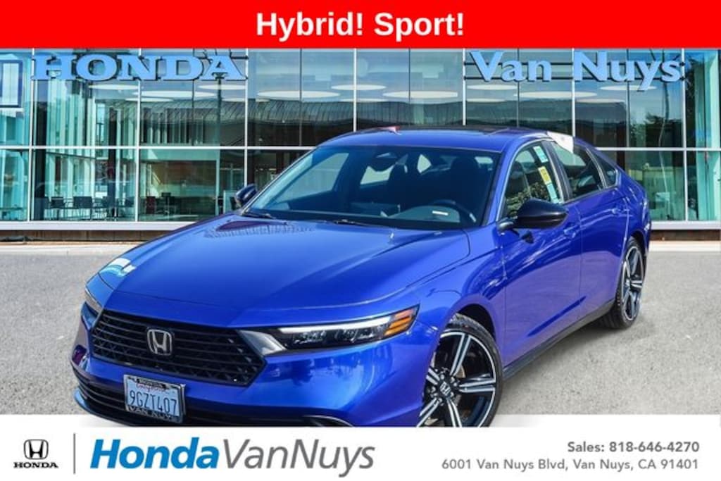 Certified 2023 Honda Accord Hybrid Sport Sedan