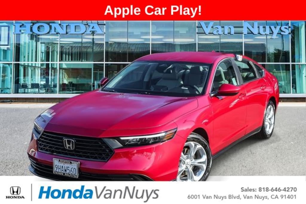 Certified 2023 Honda Accord LX Sedan