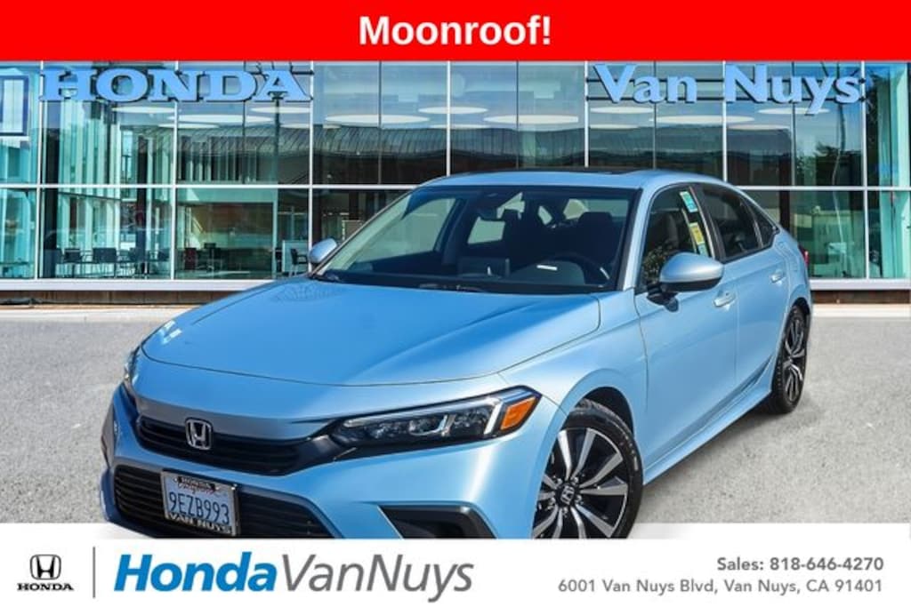 Certified 2023 Honda Civic EX Sedan