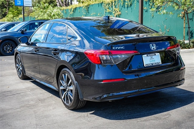 Used 2024 Honda Civic EX with VIN 2HGFE1F71RH312411 for sale in Van Nuys, CA