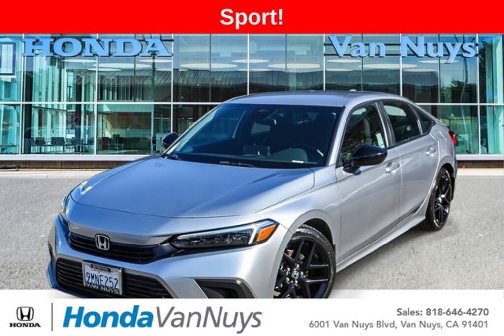 Certified 2024 Honda Civic Sport Sedan