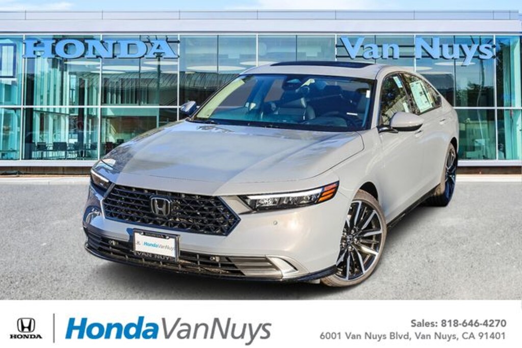 New 2025 Honda Accord Hybrid Touring Sedan