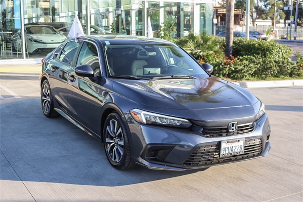 Certified 2022 Honda Civic EX Sedan