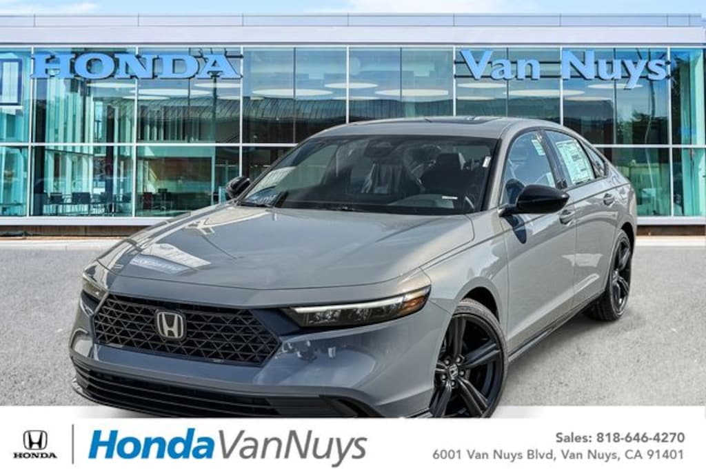 New 2026 Honda Accord Hybrid Sport-L Sedan