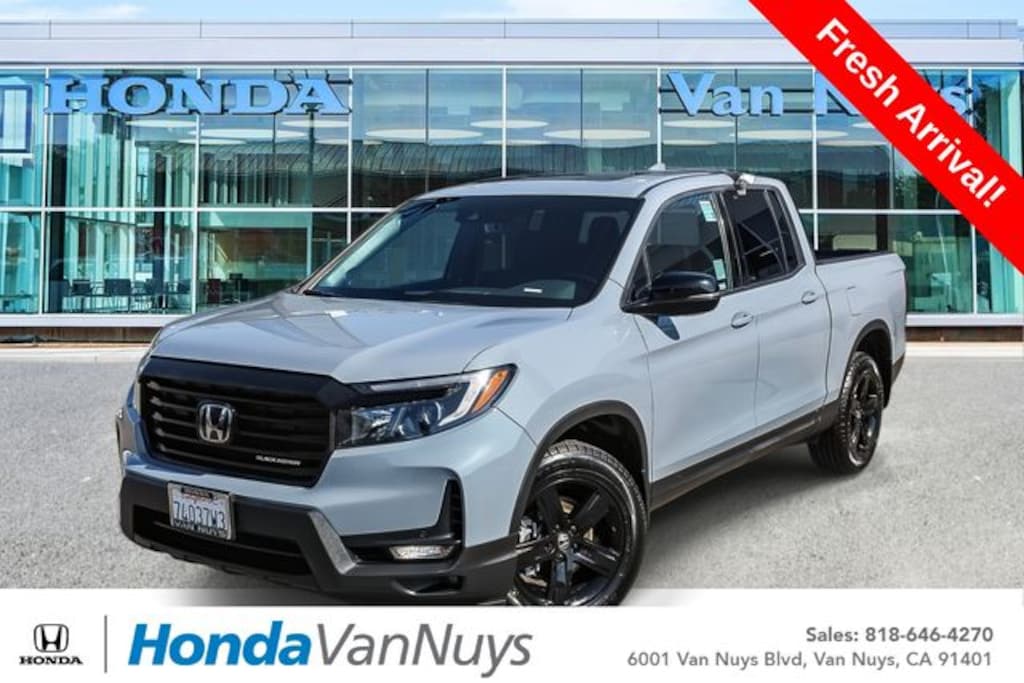 Certified 2023 Honda Ridgeline Black Edition Truck