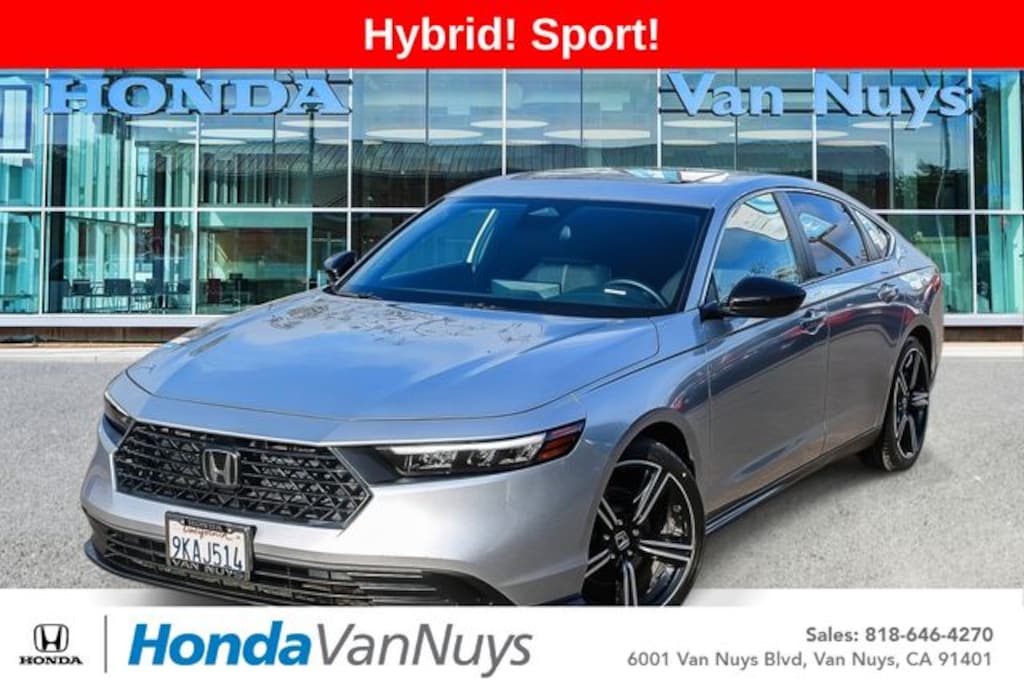 Certified 2024 Honda Accord Hybrid Sport Sedan