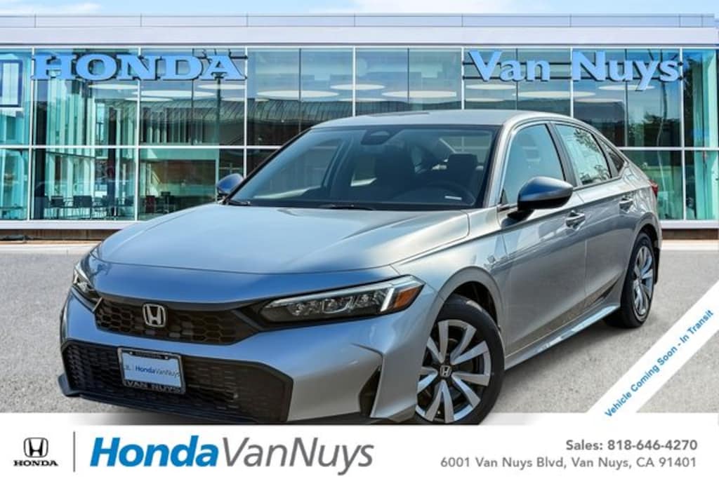 New 2026 Honda Civic LX Sedan