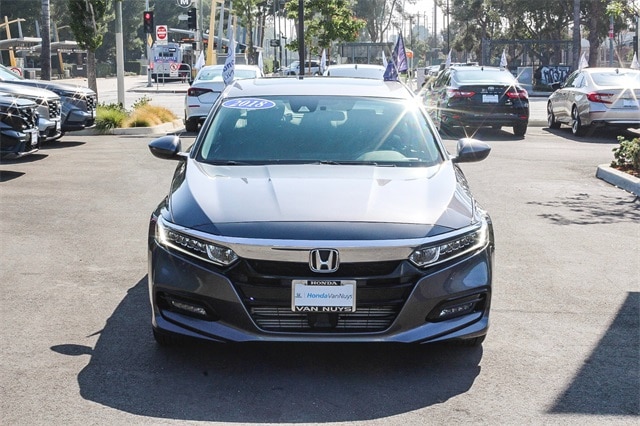 Used 2018 Honda Accord EX with VIN 1HGCV1F47JA217587 for sale in Van Nuys, CA