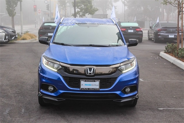 Used 2022 Honda HR-V Sport with VIN 3CZRU5H1XNM724119 for sale in Van Nuys, CA