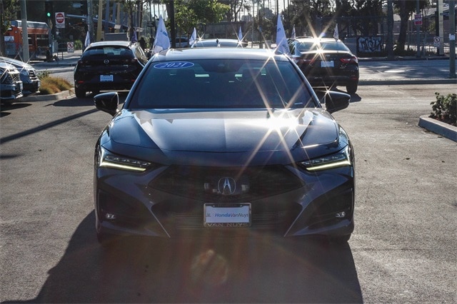 Used 2021 Acura TLX A-SPEC Package with VIN 19UUB6F56MA011765 for sale in Van Nuys, CA