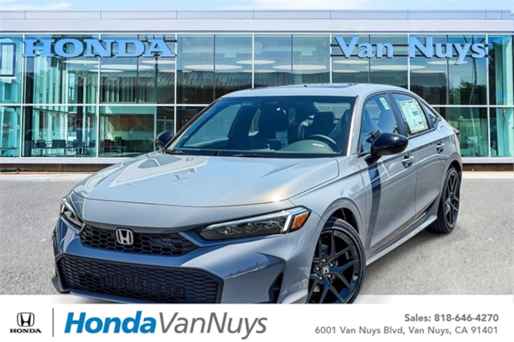 New 2026 Honda Civic Hybrid Sport Sedan