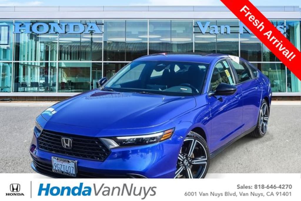 Certified 2023 Honda Accord Hybrid Sport Sedan