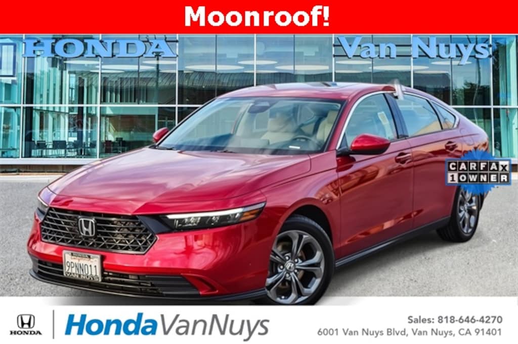 Certified 2024 Honda Accord EX Sedan