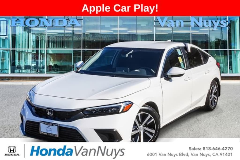 Certified 2024 Honda Civic LX Hatchback