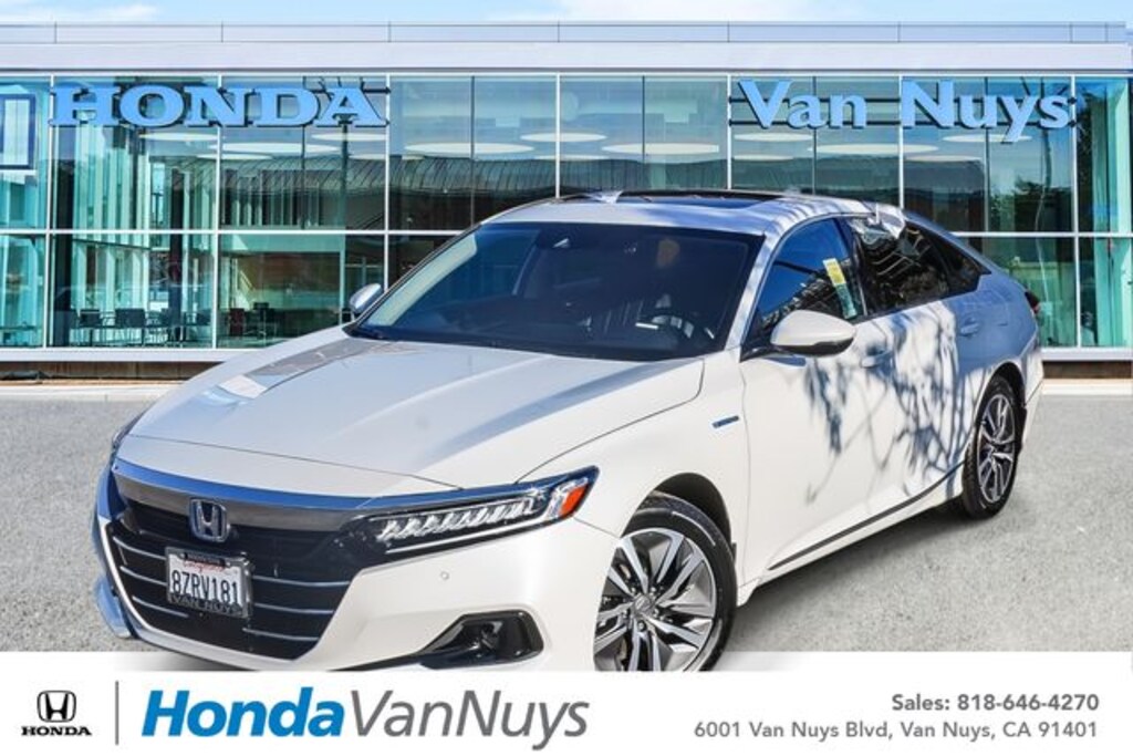 Certified 2022 Honda Accord Hybrid EX-L Sedan