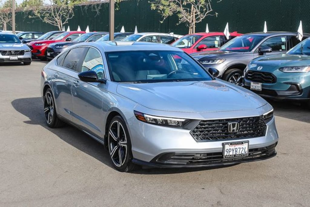 Certified 2025 Honda Accord Hybrid Sport Sedan