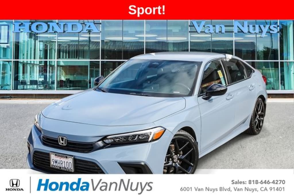 Certified 2024 Honda Civic Sport Sedan